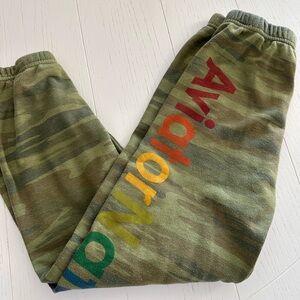 Aviator Nation Camo Kids Joggers